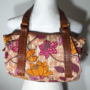 VINTAGE FOSSIL1954 ZB9813 BARREL BAG - Serial Number 75082